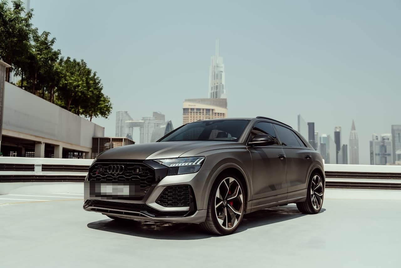 Rent a 2023 Audi RS Q8 in Dubai — The Lamborghini Urus in a suit.