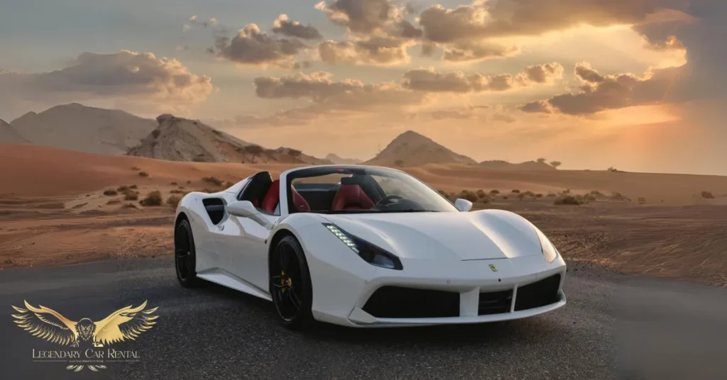 ferrari 488 spider for rent in dubai