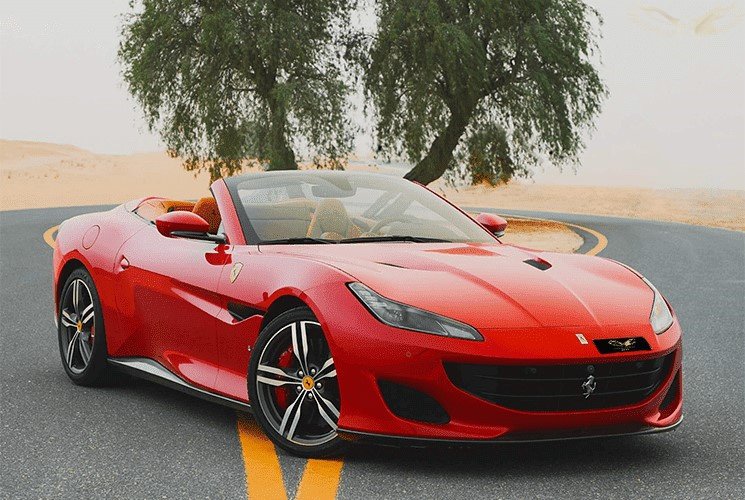 Rent Ferrari Portofino In  Dubai