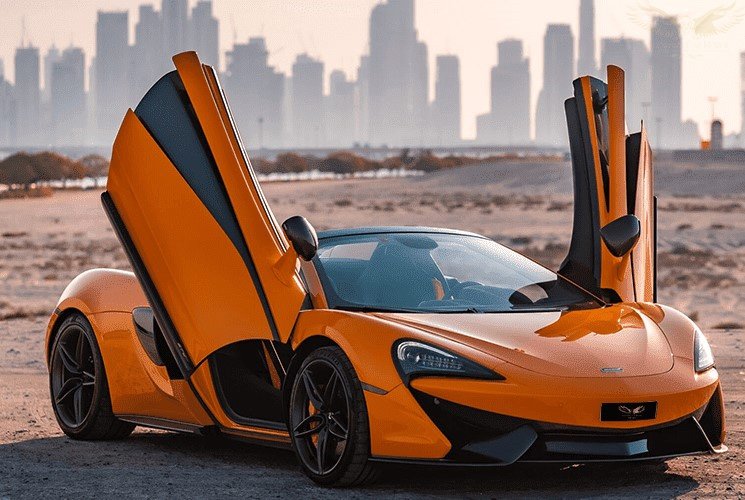 Rent McLaren 570S Spider In Dubai