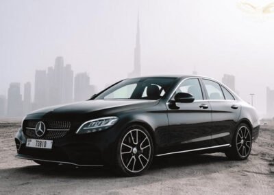 Rent Mercedes C300 in Dubai