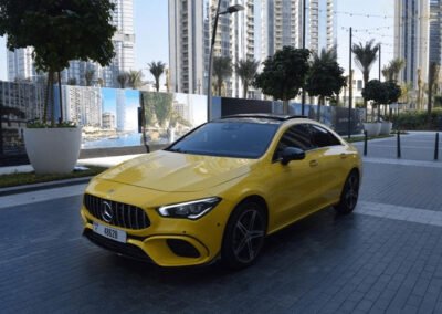 Rent Mercedes CLA 250 in Dubai