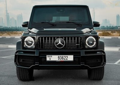 Rent Mercedes G63 Night Package in Dubai