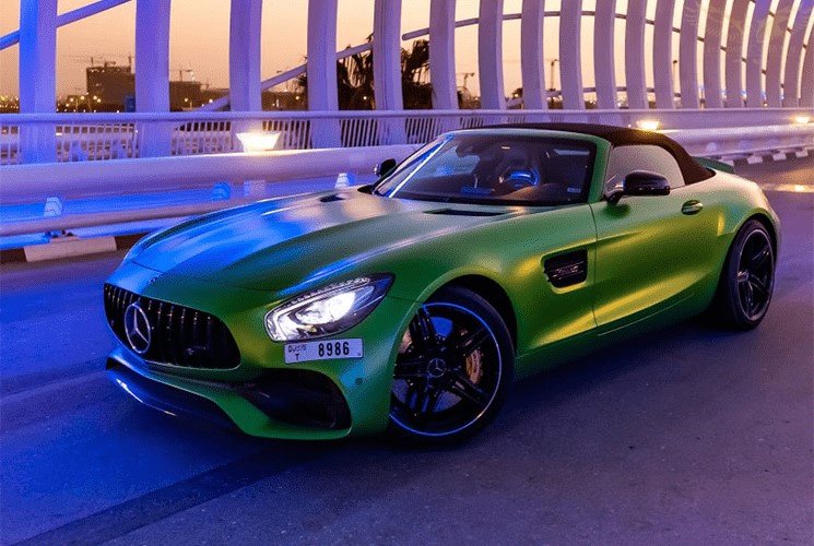 Rent Mercedes GTC in Dubai