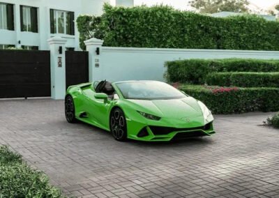 Rent Lamborghini Huracan Evo Spyder in Dubai