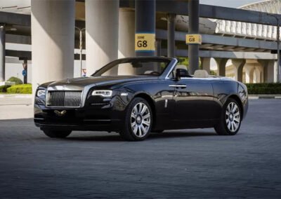 Rent Rolls Royce Dawn Black in Dubai