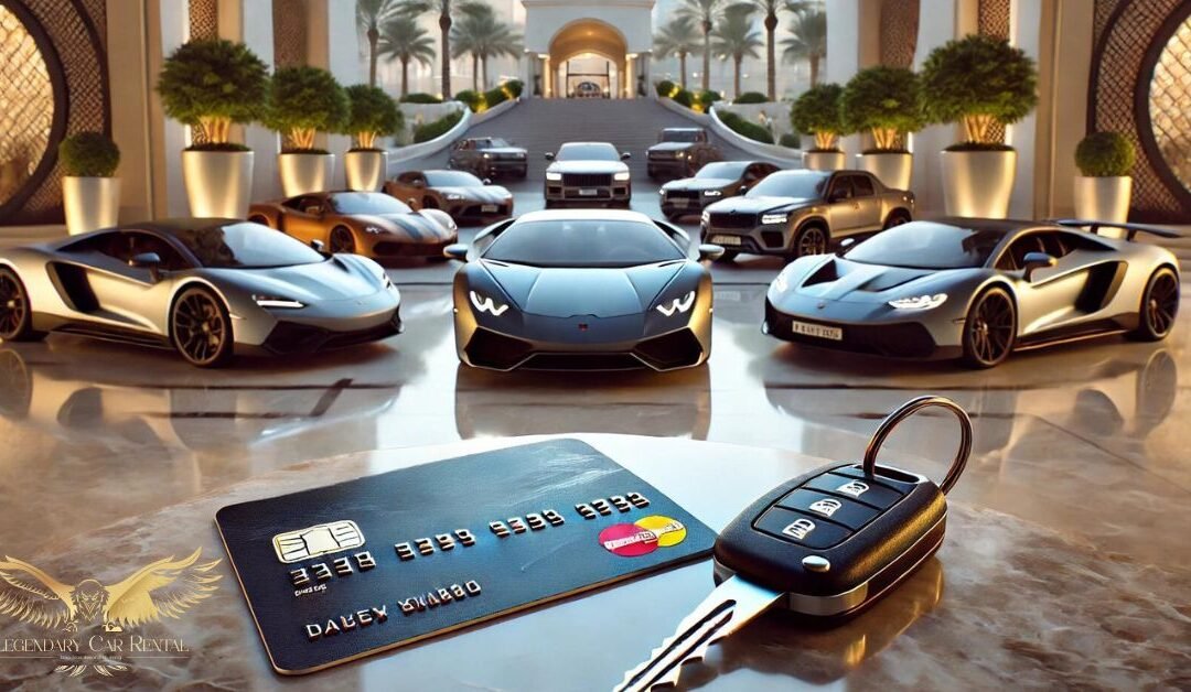 credit card to rent a car