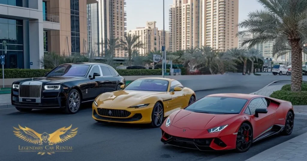 luxury car rental dubai, UAE