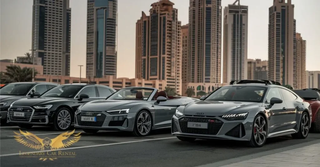 best audi models to rent in Dubai