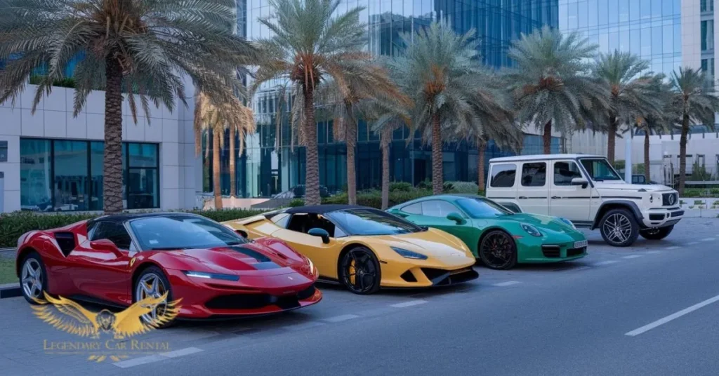 luxury car rental in Dubai