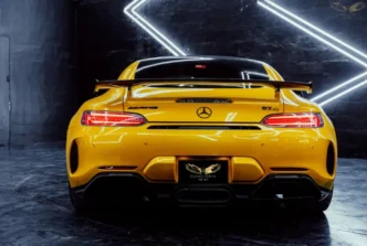 rent mercedes AMG GTR in Dubai