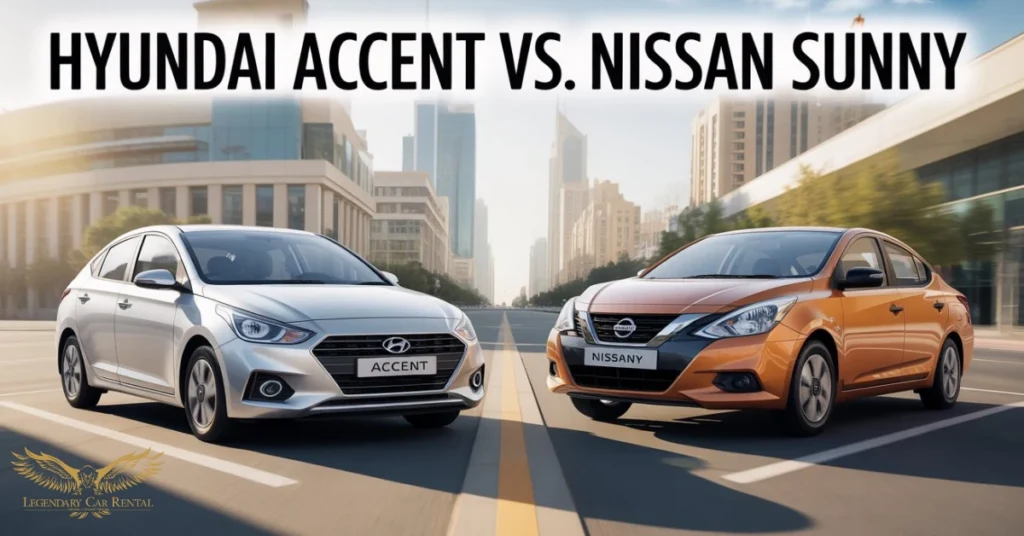 Hyundai Accent vs Nissan Sunny in dubai