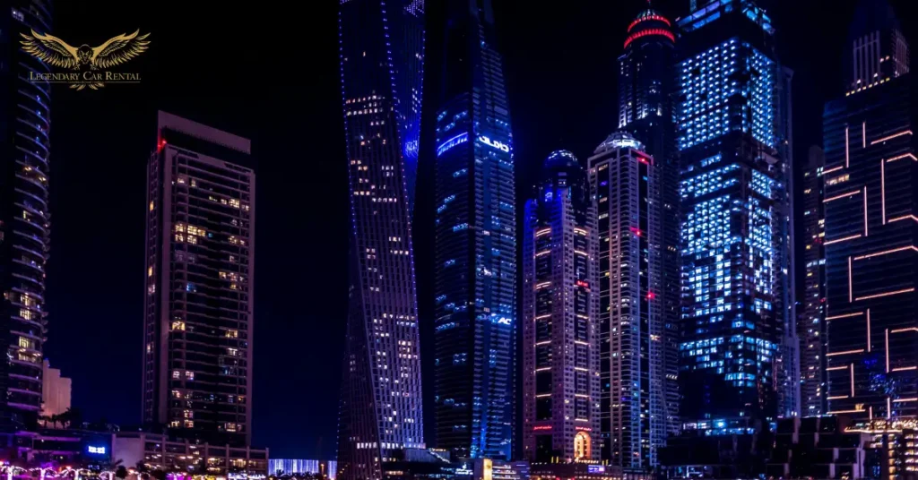 Rent a car in dubai marina