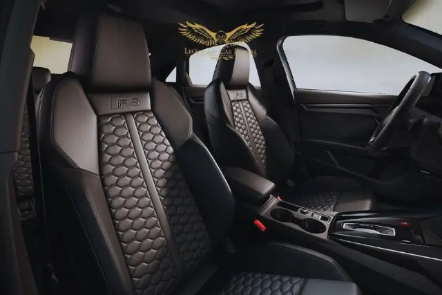 Audi RS3 for Rent Seats