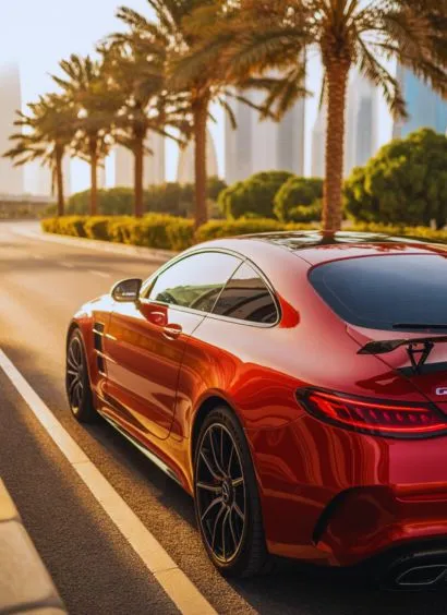 rent luxury cars in dubai - mercedes amg gtr