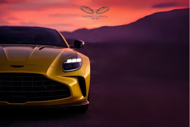 Aston Martin Vantage for rent Dubai