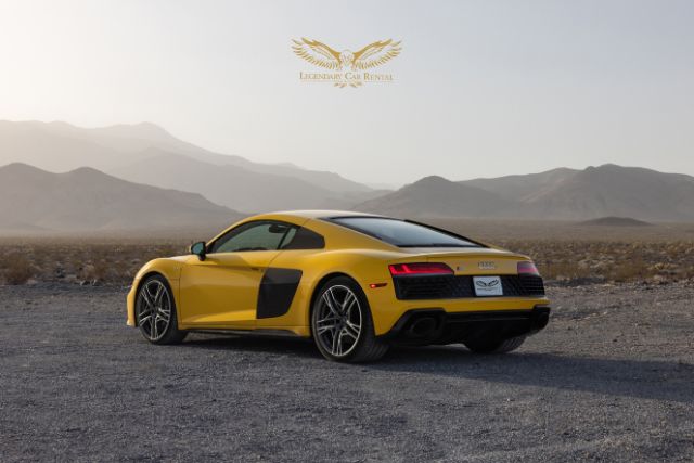 Audi R8 for hire in Dubai
