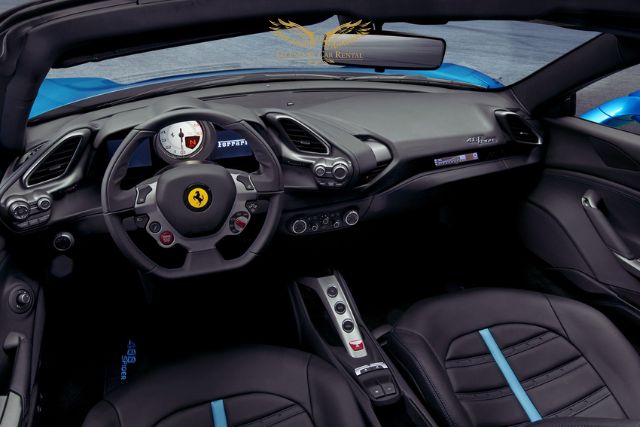 Ferrari 488 for rent in Dubai