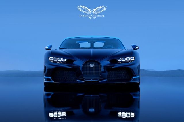 Hire Bugatti Chiron in Dubai