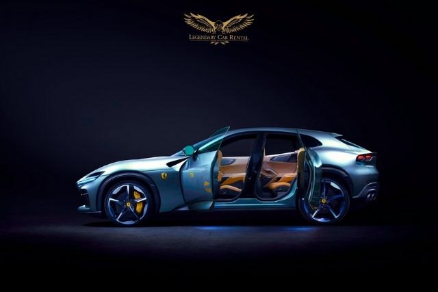 Hire Ferrari Purosangue in Dubai UAE