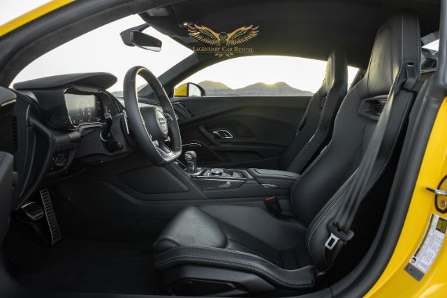 Interior - Audi R8 Dubai