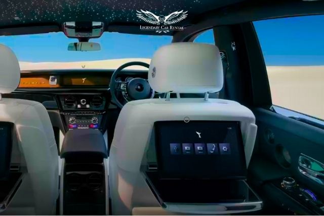 Interior - Rolls Royce Phantom Rental in Dubai