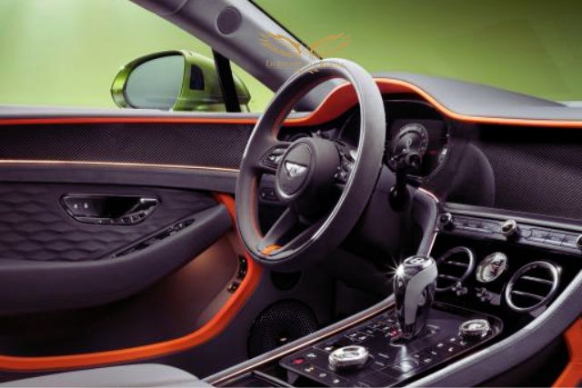 Interior of Bentley Continental GT 2025