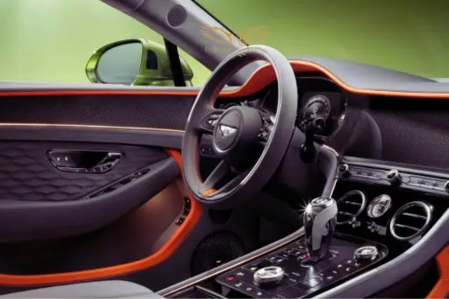 Interior of Bentley Continental GT 2025