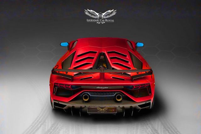 Rent a Lamborghini Aventador SVJ Dubai