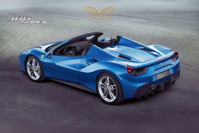 hire Ferrari 488 in Dubai