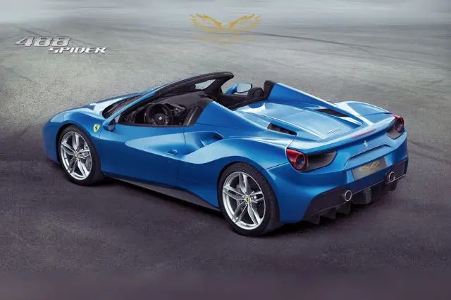 hire Ferrari 488 in Dubai